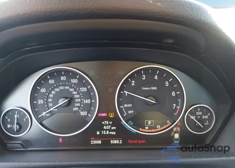 2012 BMW 328I z USA, uszkodzony, nr VIN WBA3A5G53CNP17134